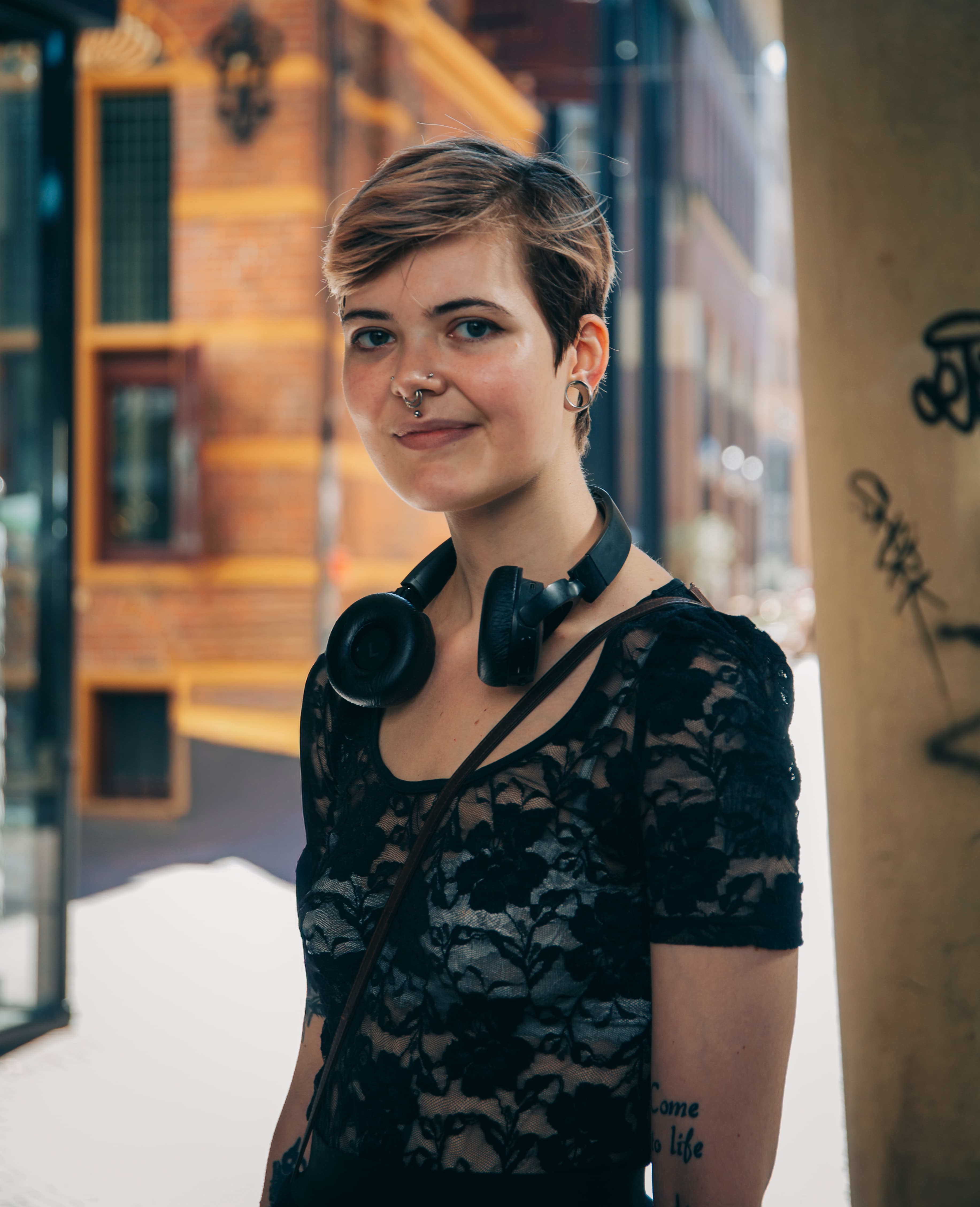 Street portrait by B0ssie Photography